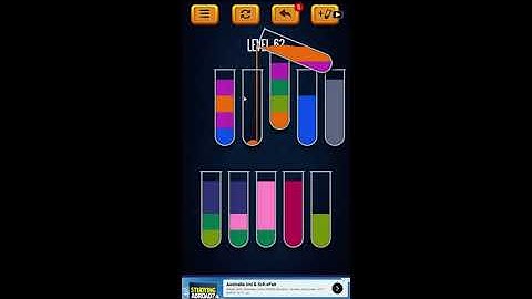 Water Sort Puzzle - Color Liquid Sorting Game Level 62 Solution