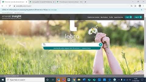 Emerald Introduction & Platform Demonstration