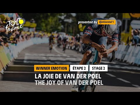 Video: Galerija: emotivni Mathieu van der Poel pobjeđuje na Tour de France 2. etapi i osvaja žuti