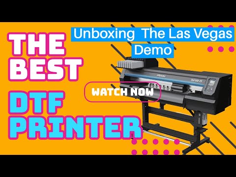 Mimaki DTF Unboxing