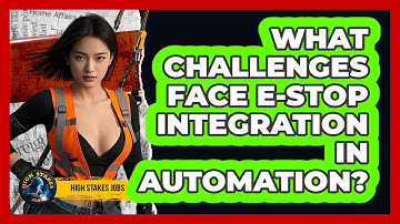 What Challenges Face E-stop Integration In Automation? - High Stakes Jobs