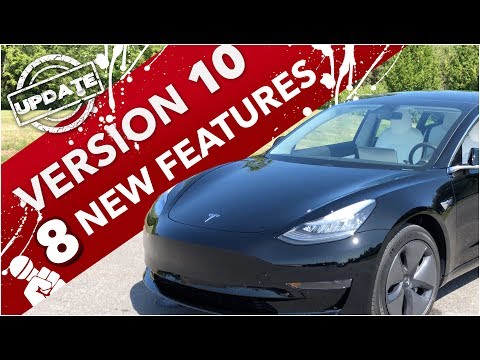 8 NEW Features in Version 10 Coming to Tesla Model 3 this fall. CARAOKE, THEATER, CUPHEAD and More