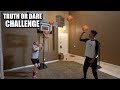 CRAZY 1v1 Mini Basketball vs. Tristan Jass *TRUTH OR DARE CHALLENGE*