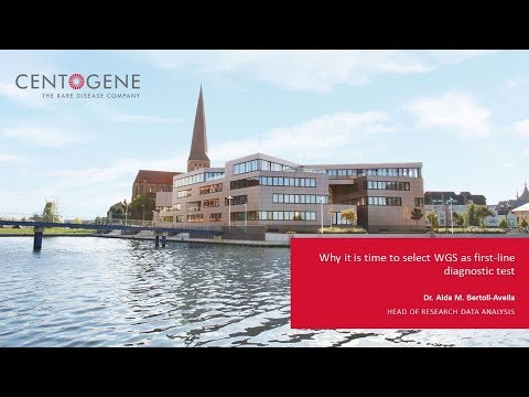 Webinar: Why it is time to select WGS as a first-line genetic test