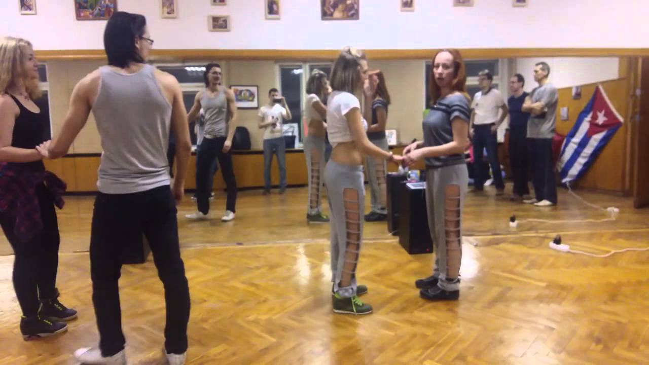 Yansa. Яна Потоцкая. Salsa casino nudos. Improvisation