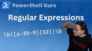 Regular Expressions verwenden (PowerShell Kurs Folge 59)