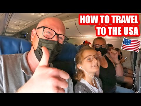 Video: How To Fly To The USA