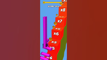 Stair Run Level 53 #gameplay #jetball game of video running games #stairrun