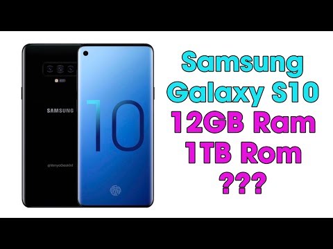 Samsung Galaxy S10 sẽ có Ram 12Gb và Rom 1Tb?