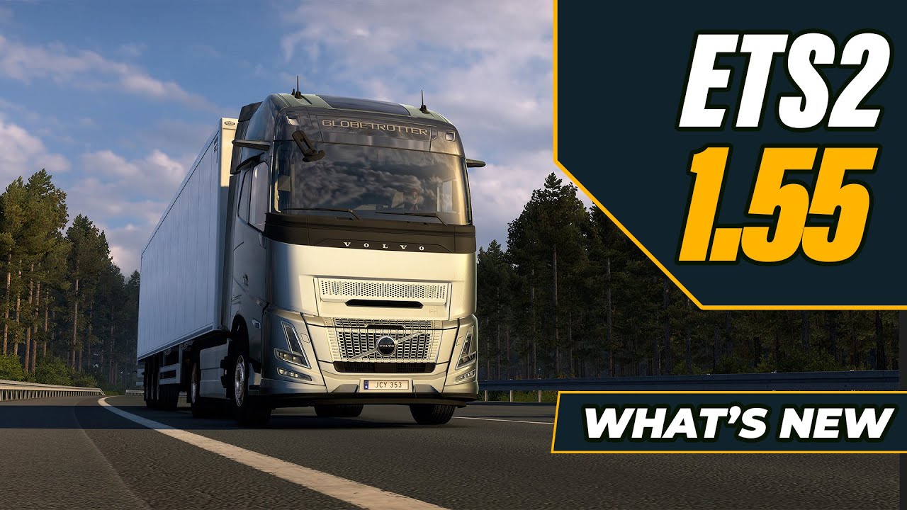 Euro Truck Simulator 2 - Update 1.55