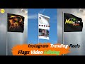 flag name video editing | Instagram trending reel video editing | flag video kese banay