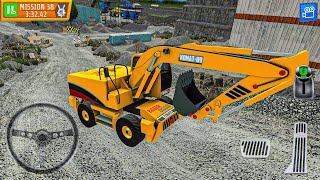 Mining Excavator Parking Simulator - Quarry Driver 3: Giant Trucks - Android Gameplay screenshot 4