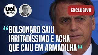 Bolsonaro acha que caiu em armadilha e está ainda mais irritado com Alexandre de Moraes | Tales