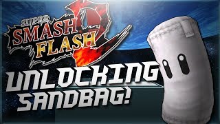 SSF2 Beta: How To Unlock Sandbag!