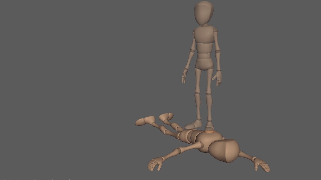 3D Death Animation - YouTube