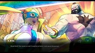 STREET FIGHTER V: R. MIKA CHARACTER STORY #sfv #capcom #steam