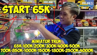 Jual Miniatur Truk Oleng Harga 65k, 100k, 200k, 300k, 400k, 500k, 700k, 850k, 1000k, 1500k, 1800k