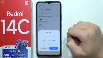 Redmi 14C: Datum en tijd wijzigen