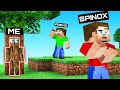 PLAYING HIDE AND SEEK MORPH IN MINECRAFT ! | FUNNY HINDI GAMING @spinox @arush |