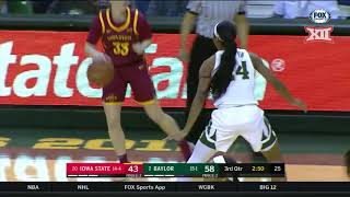 Iowa State vs Baylor Women's Basketball Highlights
