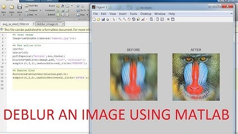 deblur an image matlab.avi