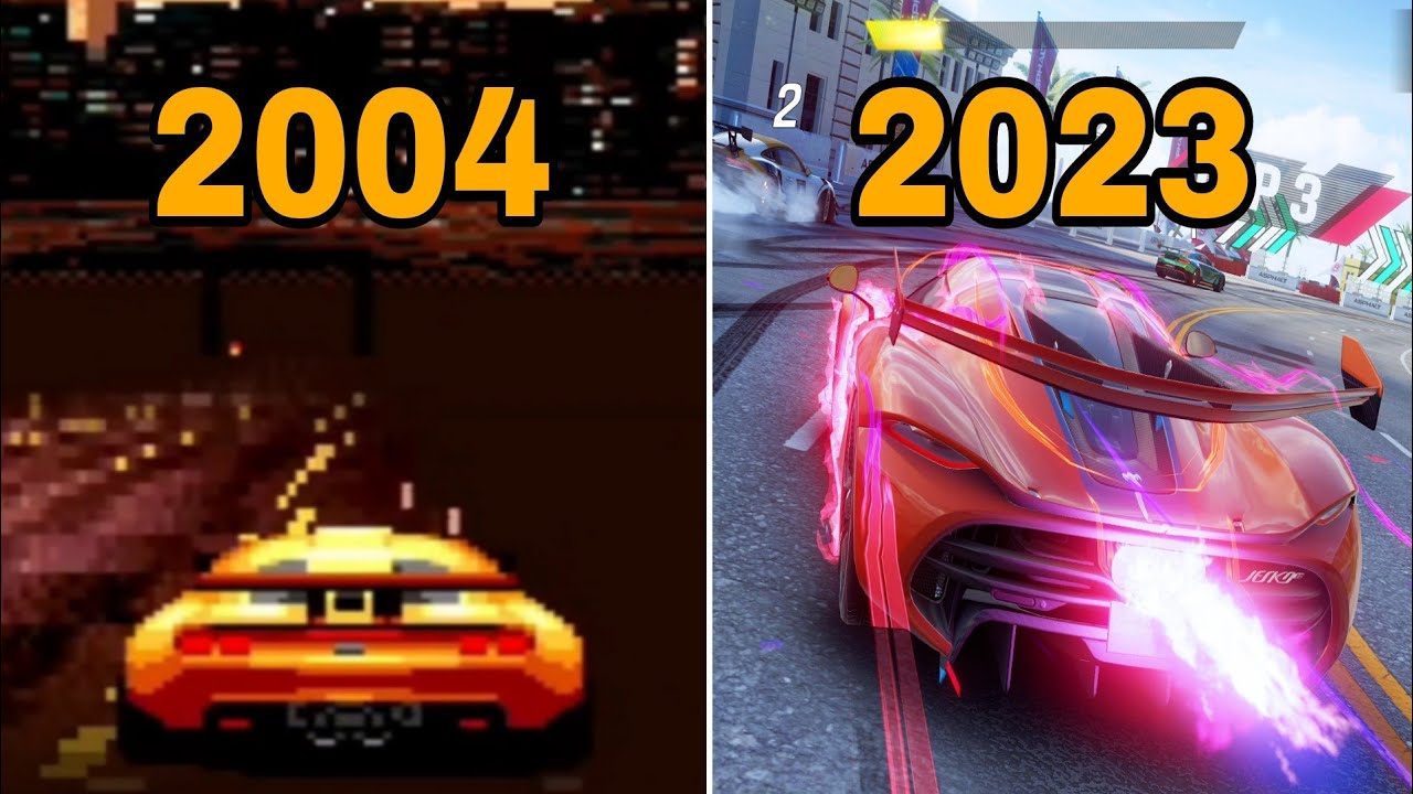 Evolution of Asphalt games | 2004-2023 | Be A Gamer