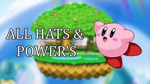 Super Smash Flash 2 Beta 1.2 All Kirby Hats And Powers