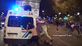 Chaos in Paris after PSG beat Red Bull Lipisk (3-0). 18.08.2020
