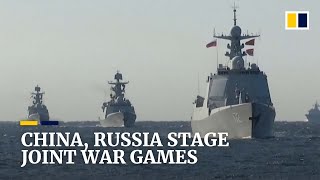 China And Russia Conduct Joint Naval Drills In Sea Of Japan