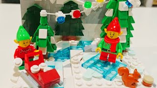LEGO Christmas GWP - 40564 Winter Elves Scene (speed build)