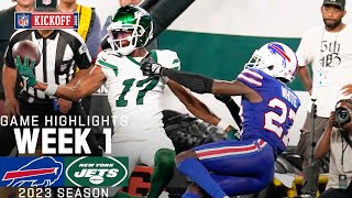 Buffalo Bills vs. New York Jets | 2023 Week 1 Game Highlights