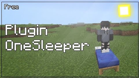 Plugin OneSleeper for PocketMine-MP 😱🔥 [NEW]