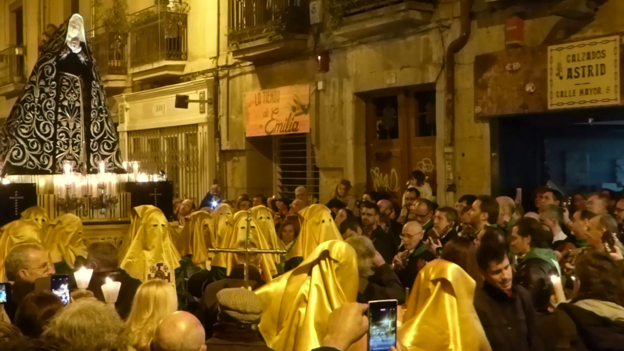 Traslado de La Dolorosa en Pamplona, 31-3-2017