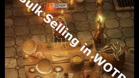 Bulk Selling Explained and Cleaning Up Your Inventory in WOTR Pathfinder2