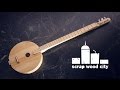 Diy experimental acoustic string musical instrument