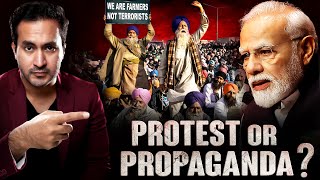 Dark Reality of Farmer's Protest 2024 - ANTI-INDIA PROPAGANDA or REAL PROTEST? | With Full Proofs