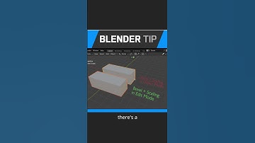 Blender: Apply Objects Transformations to fix distorted bevel #blendertutorial #blender3d #shorts