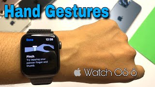 How to Enable Hand Gestures On Apple Watch Series 4,5,6 & 7 | Assistive Touch | in Hindi