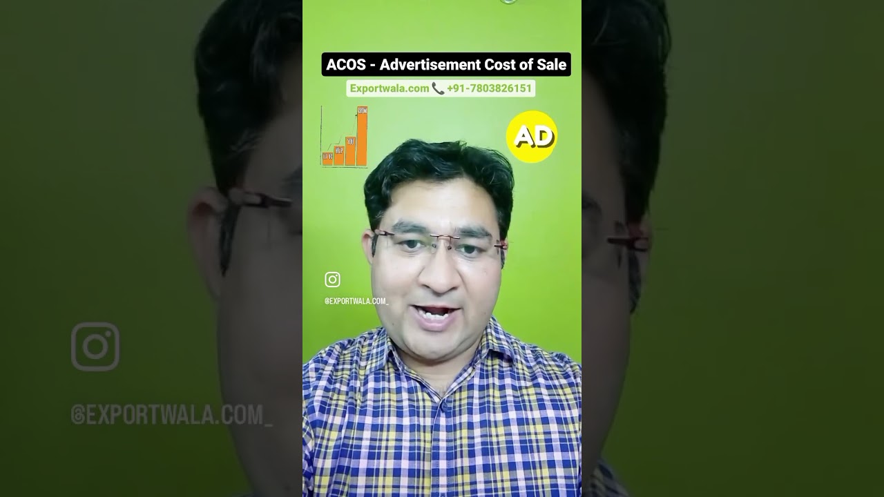 ACOS Advertisment cost of Sale 