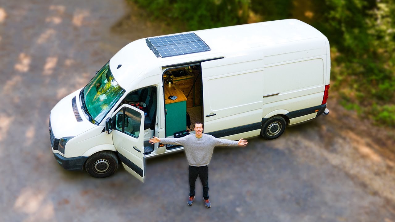 1 week, 10 countries - We took this DIY van camper on a road trip 