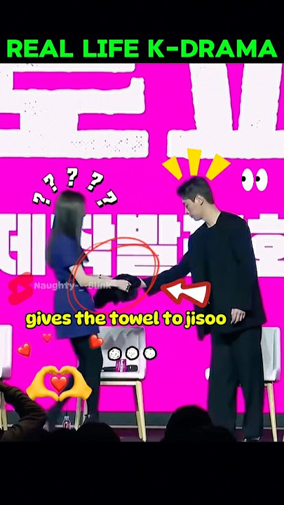 He is a gentleman😊#fypシ゚ #jisoo #kdrama #jeongmin #blackpink #blink #gentleman #newtopia