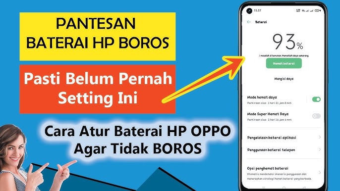 Gambar ilustrasi cara menghemat baterai