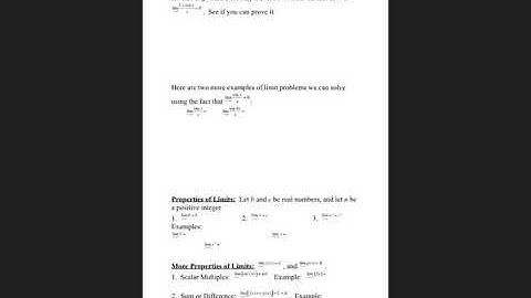 AP Calculus Squeeze Theorem
