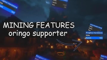 Mining features | Fast Break | Grotto Finder | Oringo Client | Hypixel Skyblock