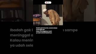 GAK LAMA KOK, CUMA SAMPAI MENINGGAL AJA❗  #sholat #sholatberjamaah #rukunislam #hijrah