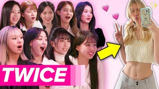 TWICEがスタイリストに挑戦！一週間分のコーディネートを考えてくれた （日本語字幕） Twice Styles Me For A Week