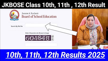 JKBOSE Class 10th, 11th, 12th Result 2025 || Result Date? || Official Conformation || Result Update