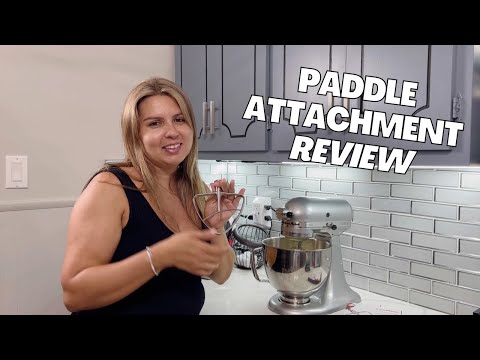Upgrade Your Mixing Game: Stainless Steel Paddle Attachment Review Video  for Kitchenaid Mixer 