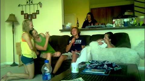 Kyle shocking himself with the dog bark collar