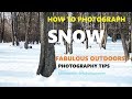 How to photograph the snow photography tutorial tips by fabulous outdoors